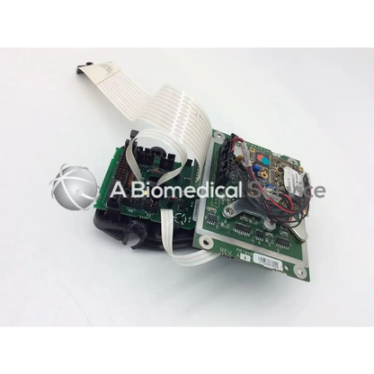 Green Zeiss Humphrey PCBA46340-3 circuit board with white ribbon cable for camera support visual field analyzer use
