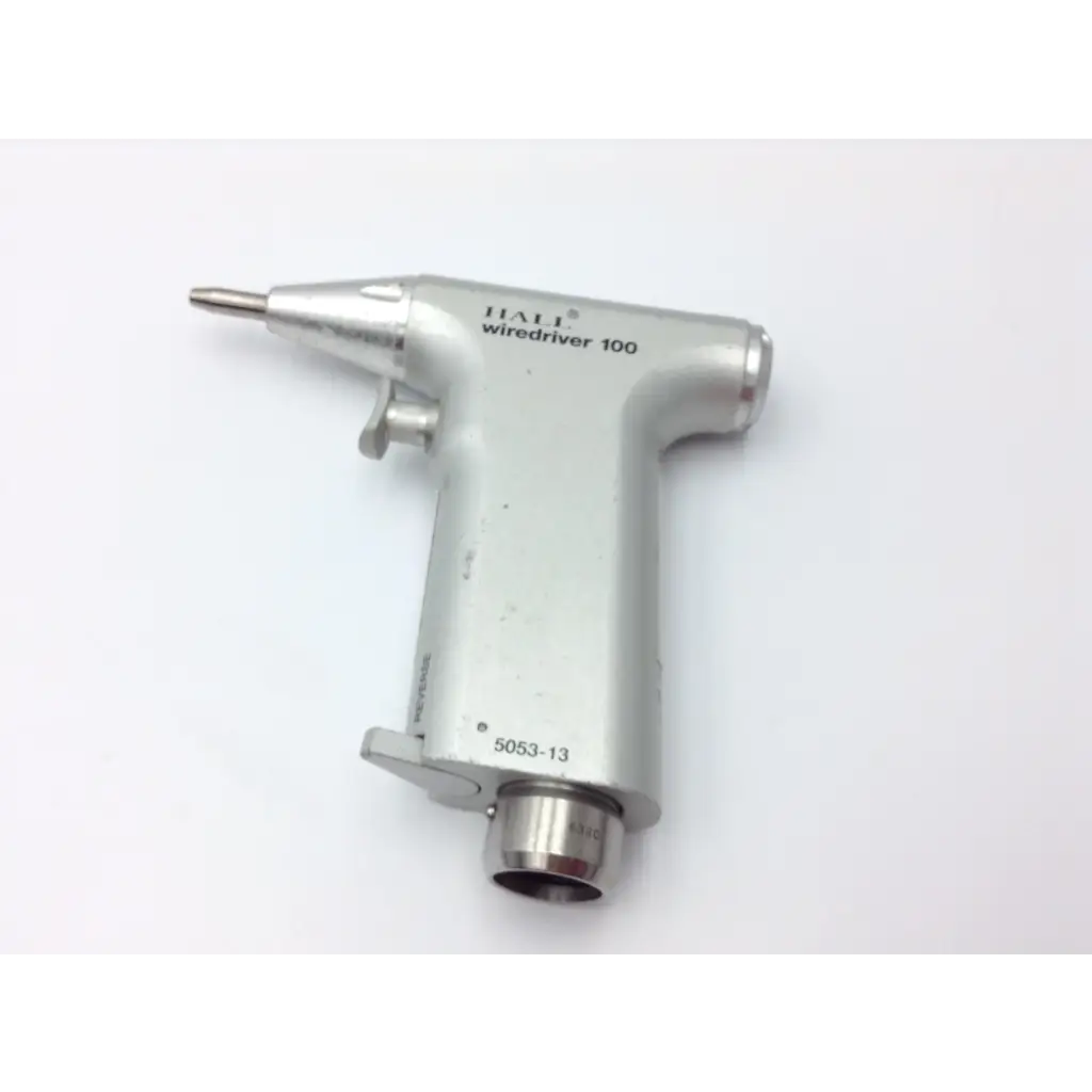 Zimmer Hall Surgical Wire Driver 100 with sleek metallic finish and ergonomic handle for precise wire driving